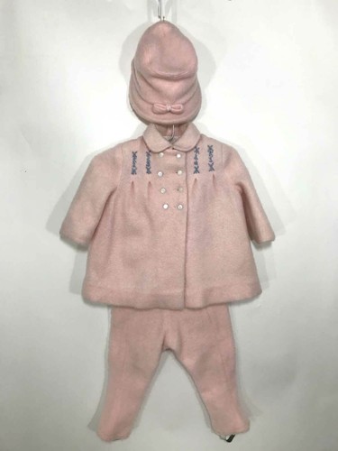 Vtg 40s girls pink - girls, suit