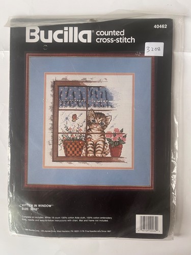 Bucilla counted cross stitch - cross,
