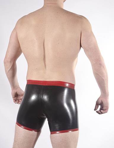 Rubber shorts longer leg - rubber,