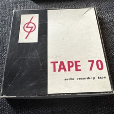 Tape 70 7” Quarter Inch Magnetic Audio Tape