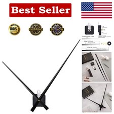 Black Clock Movement with