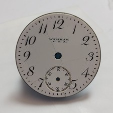 Waltham USA - Enamel Dial -