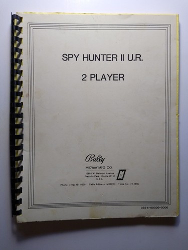 Midway spy hunter - midway, ii