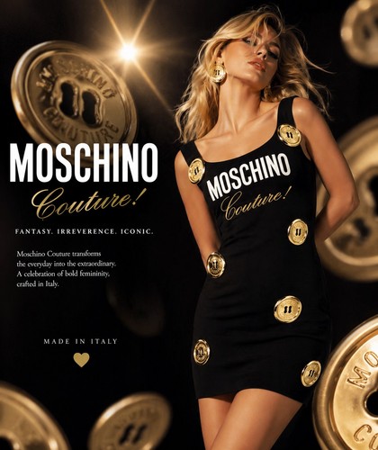 Moschino couture dress womens - moschino,