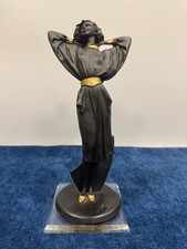 Capodiamonte Vittorio Tessaro A.D.L Italy Art Deco Figurine 1985