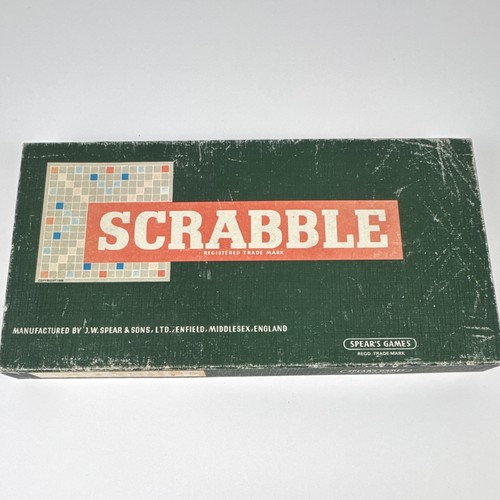Vintage 1955 scrabble board - 1955,
