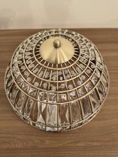 Art Deco Ceiling Light Shade / Fixture By M&S Brand New