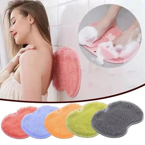 Silicone shower foot scrubber - silicone,