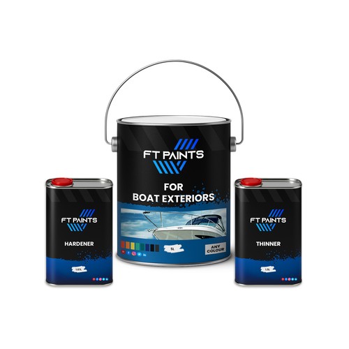 Paints 17l kit - kit, gloss