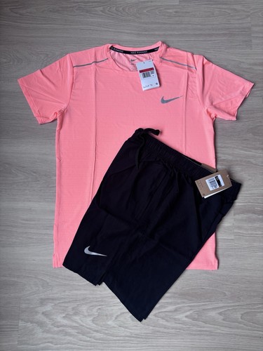 Nike miler peach black set - peach, &