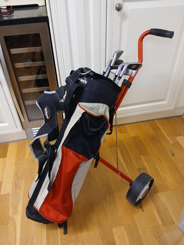 Junior golf clubs bag - junior, clubs,