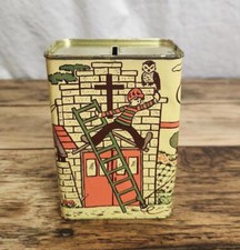 Vintage Tin Bank for Charity