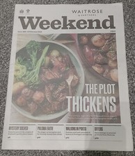 Waitrose Weekend Newspaper -