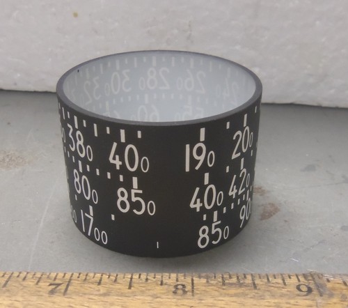 Plastic dial drum - drum, (nos)