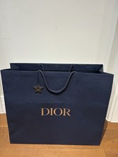 Authentic Christian Dior Shopping Bag Paper Bag Gift Bag Empty (X-Large)