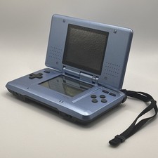 Nintendo DS Classic Metalic Blue Gaming Handheld Console System.