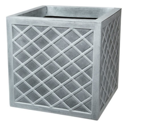 Strata square lazio planter - strata,