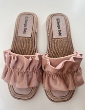 Romantic Ruffle Sandals Sergio