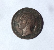 Golden leaf Tobacco W. HARGREAVES  Victorian Newcastle  Token