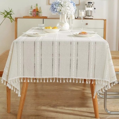 Cotton linen rectangle - cotton,