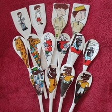 THE SMARTEST GIANT IN TOWN HAND PAINTED WOODEN SPOONS STORY SACK RESOURCES SEN