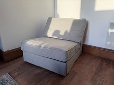 IKEA KIVIK CHAIR BED GREY