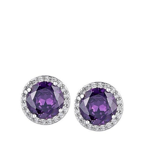Qvc diamonique stud - diamonique,