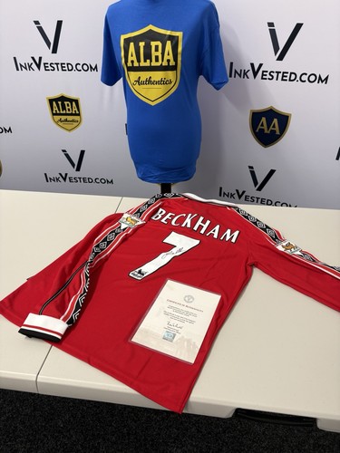 David beckham signed - beckham,