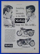 1961 NORTON MOTORCYCLE VINTAGE