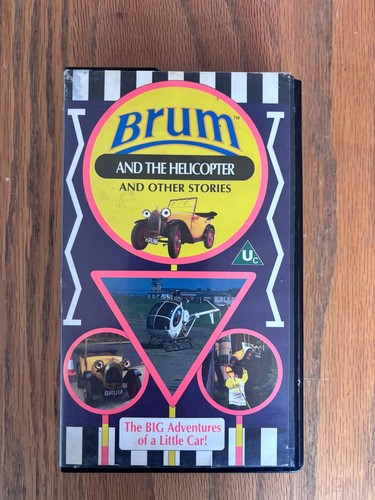 Brum and the helicopter vhs - brum,