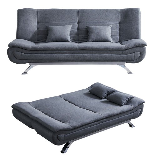 Upholstered fabric recliner - upholstered,