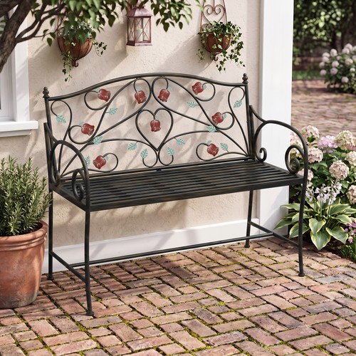 Vintage garden bench - garden, for