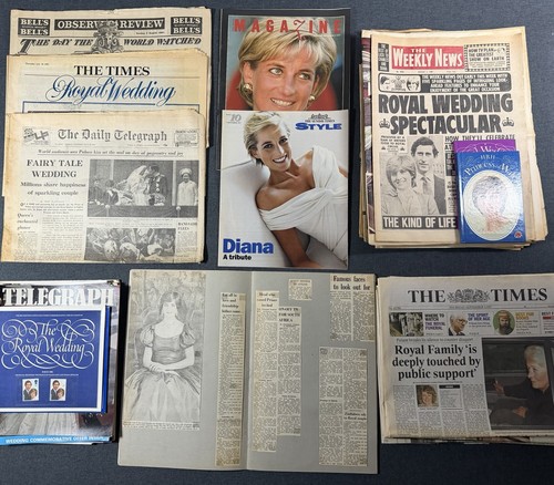 Princess diana newspapers 25 - princess,