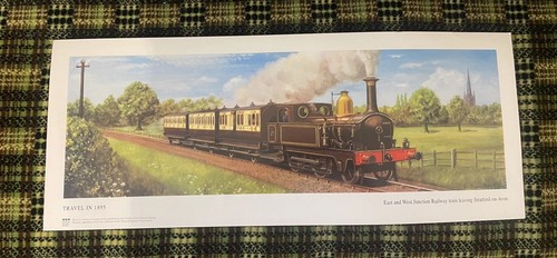 Railway carriage print w - print., e&w