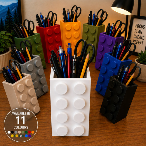 Brick pen holder custom - holder, |