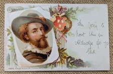 "Famous Painters" RUBENS, Illustrated Chromo Litho, Raphael Tuck Postcard 1910