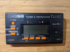 Boss TU-80 Chromatic Tuner and Metronome