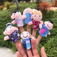 6Pcs Finger Puppets Set Early