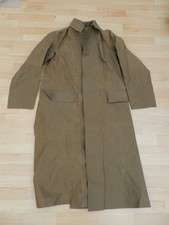 1962 DATED BRITISH ARMY OFFICER'S No1 A RUBBERISED CANVAS COAT sz19