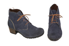 Josef Seibel blue grey suede