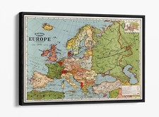 BACON'S STANDARD MAP OF EUROPE