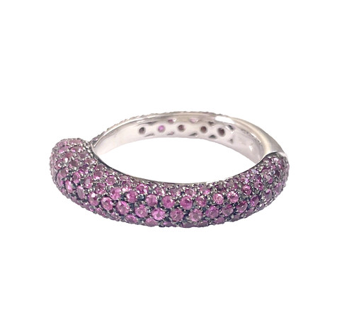 18ct white gold pave - 18ct,