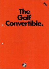 Volkswagen Golf Convertible