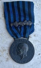1936 Fascist  Italy Army Medal of Military Operations in Ethiopia, with Gladius 