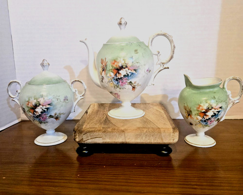 Antique victorian hand painted - antique,