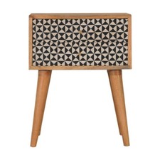 Napoli Bedside Table with 2 Drawers