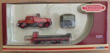 CORGI TRACKSIDE DG198001 - SIDDLE COOK SCAMMELL CONTRACTOR TRAILER & LOAD - MINT