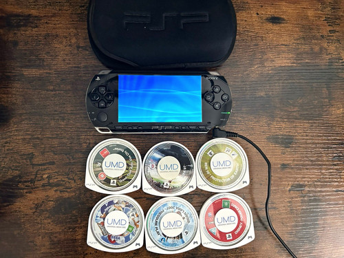 Sony psp 2002 black - psp-2002,