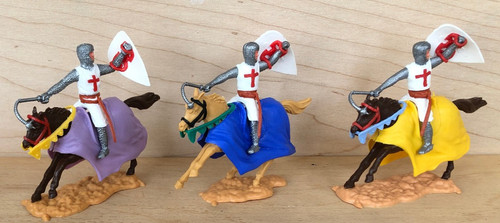 Timpo mounted crusaders 3 in - timpo,