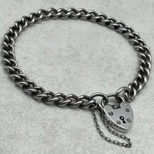 Vintage sterling silver curb